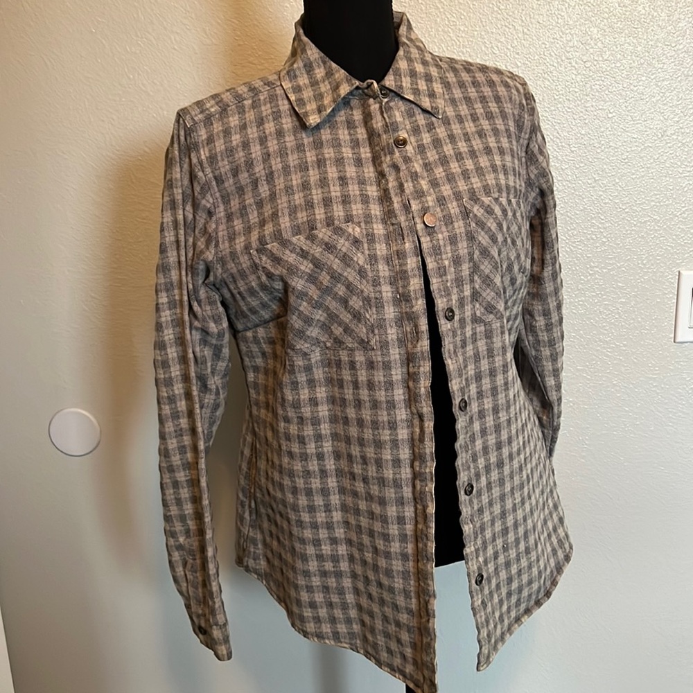 Gilded Intent Sherpa chest flannel